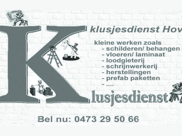 Klusjesdienst Hove