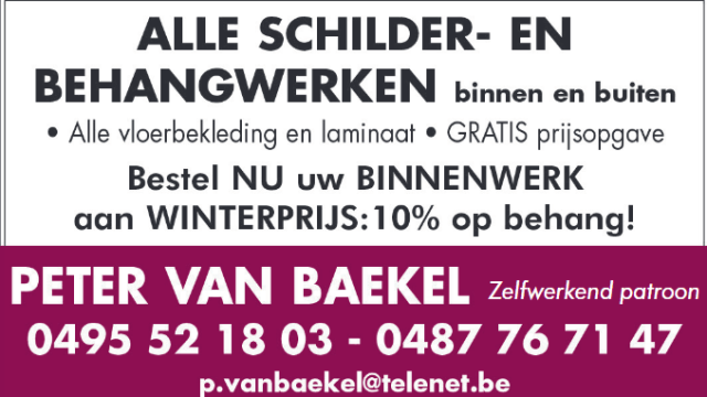 Peter van Baekel