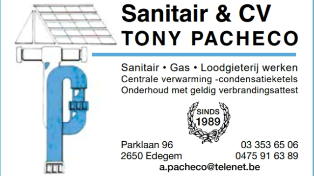 Tony Pacheco Sanitair & CV