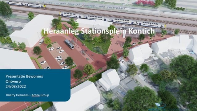 Stationsplein wordt heraangelegd
